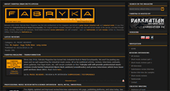 Desktop Screenshot of fabryka.darknation.eu